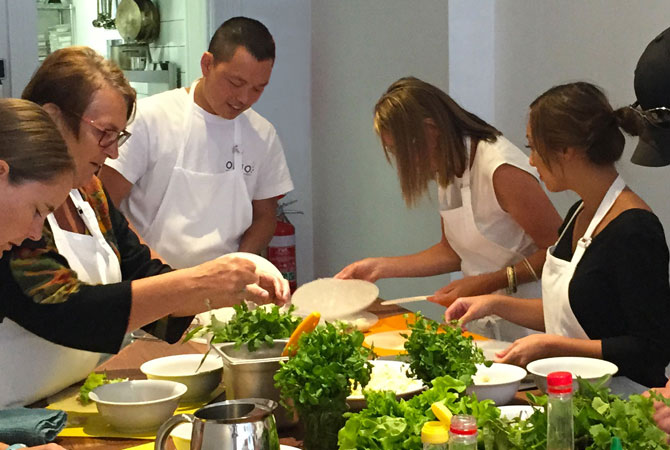 Cooking class in Hoi An