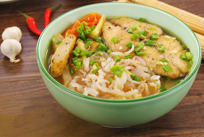 Nha Trang Rice Vermicelli with Fish