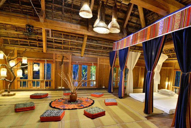 Living Room of Homestay