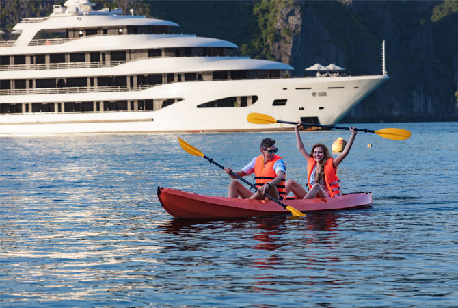 Relax in Halong Bay