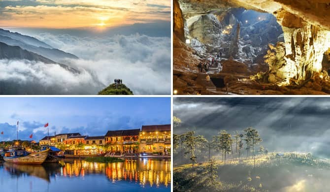 Những điểm đến không thể bỏ qua ở Việt Nam